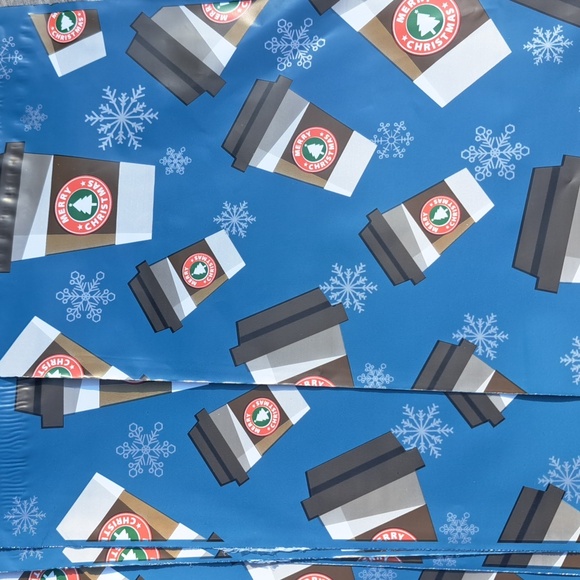 Latte Cafe 6x9 poly mailer - Set of 30 - Picture 2 of 3